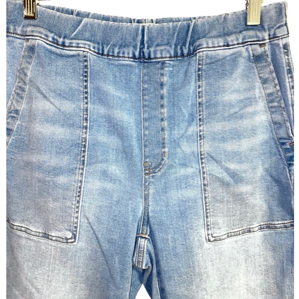 Madewell high rise Pull-On Relaxed Jeans, elastic, Small Tall (runs a tad large) - Picture 8 of 12